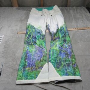 Marmot Montebello Snow Pants Women Small White Waterproof Insulated Winter 32x29